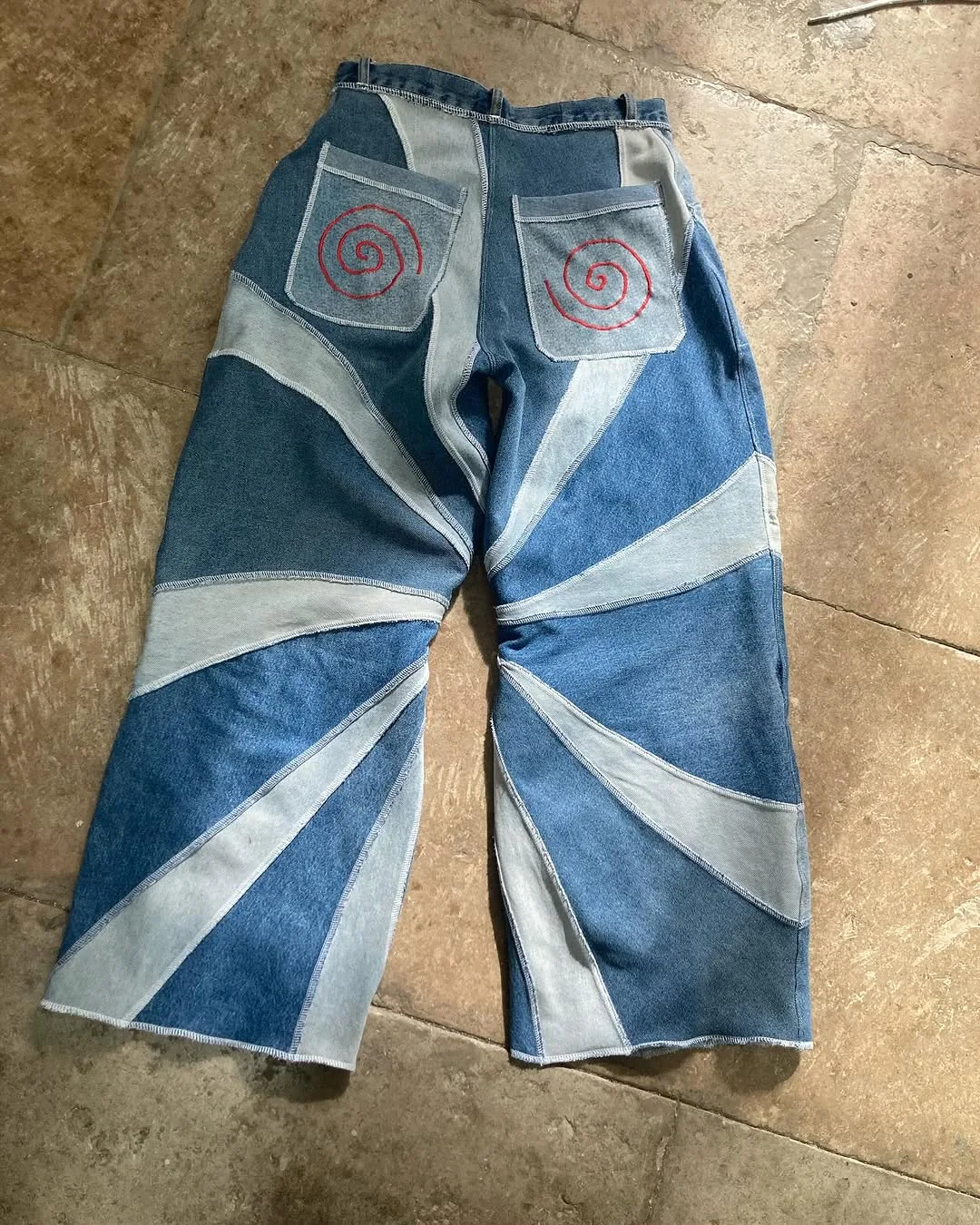 Jean spirale custom